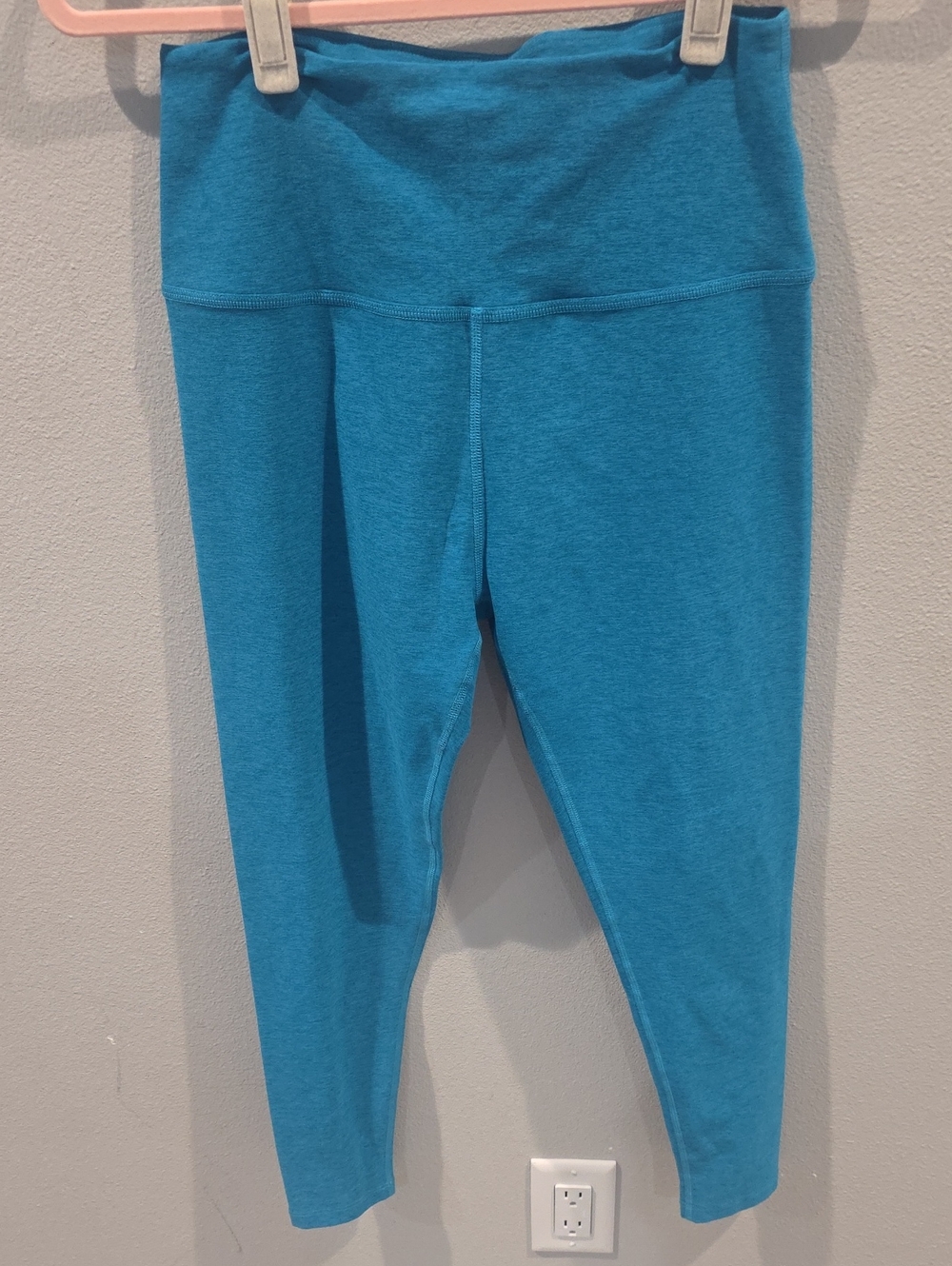 Beyond Yoga Girls' Teal Pull-On Leggings